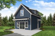 Cottage Style House Plan - 2 Beds 2 Baths 882 Sq/Ft Plan #124-1278 