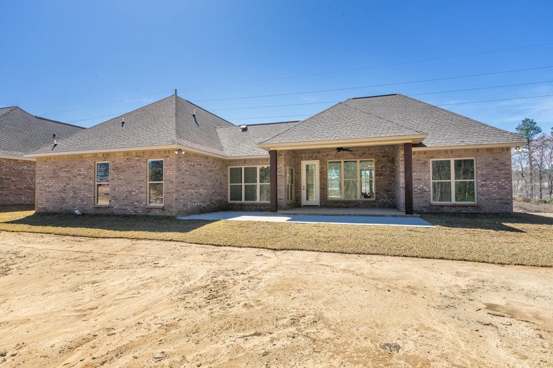 Dream House Plan - Exterior - Rear Elevation for European House Plan #430-110 - 3 bed, 2 bath