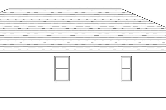 Exterior - Other Elevation for Traditional House Plan #1058-254 - 4 bed, 3 bath
