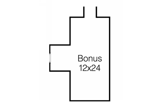 Floor Plan - Other Floor for Mediterranean House Plan #15-253 - 3 bed, 2.5 bath