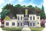 European Style House Plan - 4 Beds 4 Baths 4364 Sq/Ft Plan #119-249 