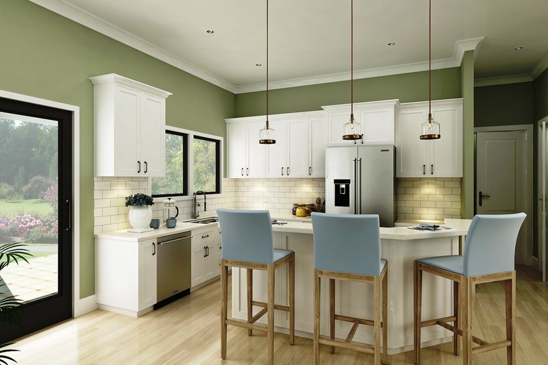 Home Plan - Interior - Kitchen for Farmhouse House Plan #45-622 - 3 bed, 2 bath