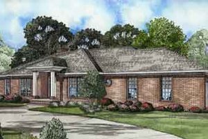 Traditional Exterior - Front Elevation Plan #17-2087
