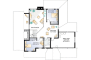 European Style House Plan - 3 Beds 2.5 Baths 2353 Sq/Ft Plan #23-232 