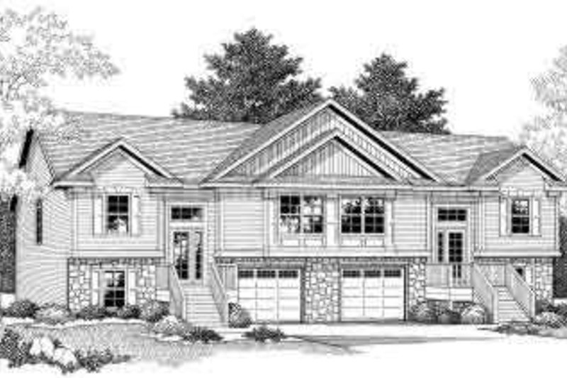 Home Plan - Traditional Exterior - Front Elevation Plan #70-742