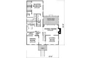 Colonial Style House Plan - 4 Beds 4.5 Baths 2260 Sq/Ft Plan #137-388 Floor 