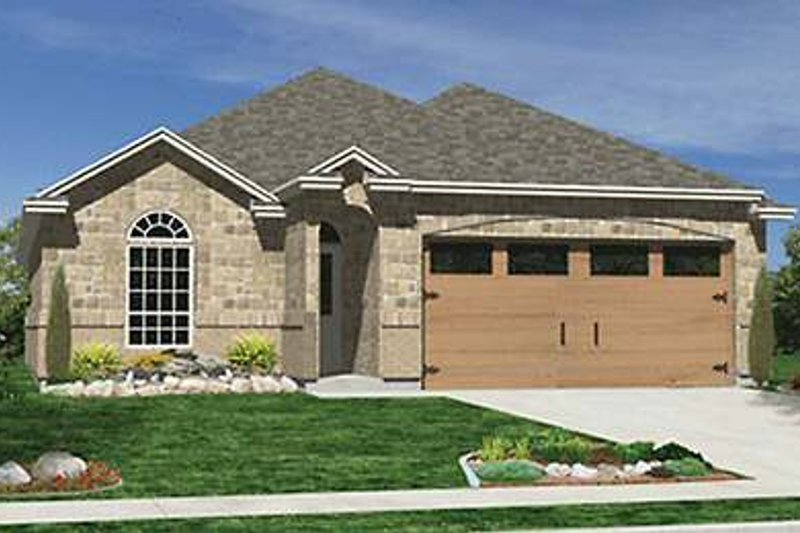 Architectural House Design - Traditional Exterior - Front Elevation Plan #84-270