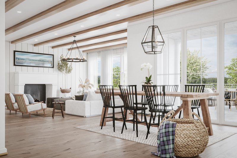 Home Plan - Interior - Dining Room 2 for Farmhouse House Plan #23-2687 - 4 bed, 3.5 bath