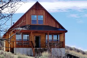 House Design - Front View - 950 square foot Craftsman Cottage