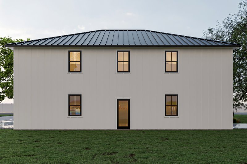 Architectural House Design - Exterior - Other Elevation 1 for Barndominium House Plan #1112-14 - 3 bed, 2.5 bath
