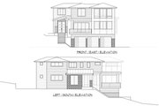 Contemporary Style House Plan - 4 Beds 3.5 Baths 3980 Sq/Ft Plan #1066-62 