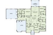 Craftsman Style House Plan - 5 Beds 3.5 Baths 3580 Sq/Ft Plan #17-2609 