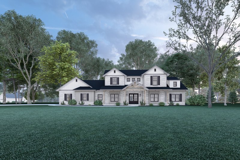 House Plan Design - Photo 13 for Farmhouse House Plan #1109-15 - 5 bed, 3 bath