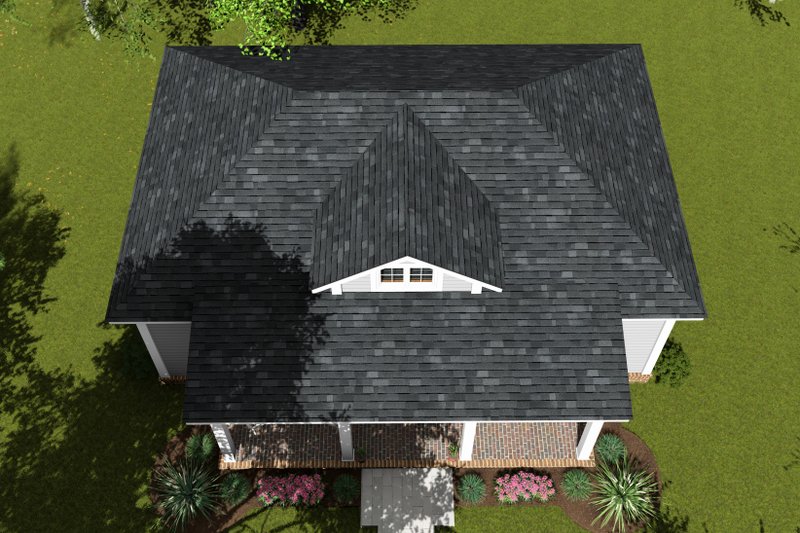 Architectural House Design - Exterior - Other Elevation 4 for Cottage House Plan #513-2262 - 1 bed, 1 bath