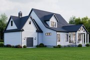 Farmhouse Style House Plan - 3 Beds 2.5 Baths 2090 Sq/Ft Plan #1089-24 Exterior 