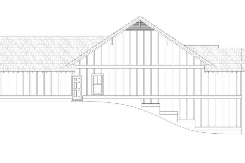 Architectural House Design - Exterior - Other Elevation for Cottage House Plan #932-326 - 3 bed, 2.5 bath