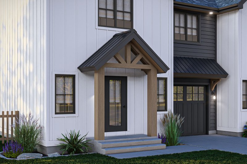 Dream House Plan - Exterior - Outdoor Living for Modern House Plan #455-439 - 3 bed, 1.5 bath