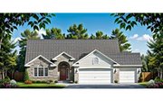 Traditional Style House Plan - 3 Beds 2 Baths 1475 Sq/Ft Plan #58-141 