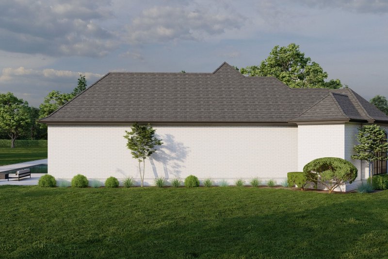 Dream House Plan - Exterior - Other Elevation 4 for European House Plan #923-69 - 4 bed, 4.5 bath