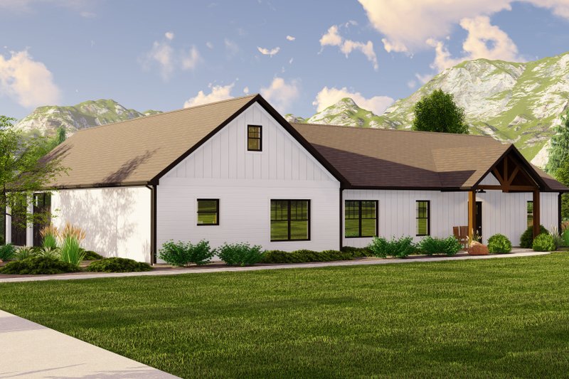 Home Plan - Exterior - Other Elevation 1 for Ranch House Plan #1064-258 - 3 bed, 2.5 bath
