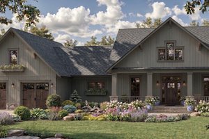 Home Plan - Exterior - Front Elevation for Craftsman House Plan #21-671 - 3 bed, 2.5 bath