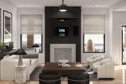 Contemporary Style House Plan - 4 Beds 2.5 Baths 2499 Sq/Ft Plan #455-255 