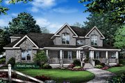 Farmhouse Style House Plan - 4 Beds 3.5 Baths 3626 Sq/Ft Plan #929-1000 