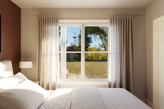 Interior - Bedroom 1 for Farmhouse House Plan #1064-98 - 4 bed, 2.5 bath