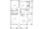 Craftsman Style House Plan - 2 Beds 1.5 Baths 1044 Sq/Ft Plan #485-3 