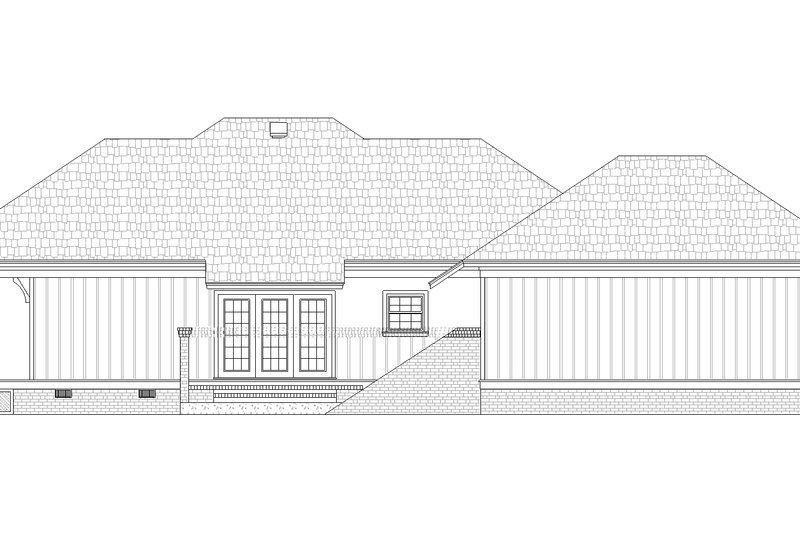 Home Plan - Exterior - Other Elevation for Traditional House Plan #45-620 - 3 bed, 2 bath