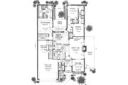 Tudor Style House Plan - 3 Beds 2.5 Baths 2540 Sq/Ft Plan #310-491 