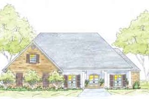 Traditional Exterior - Front Elevation Plan #36-450