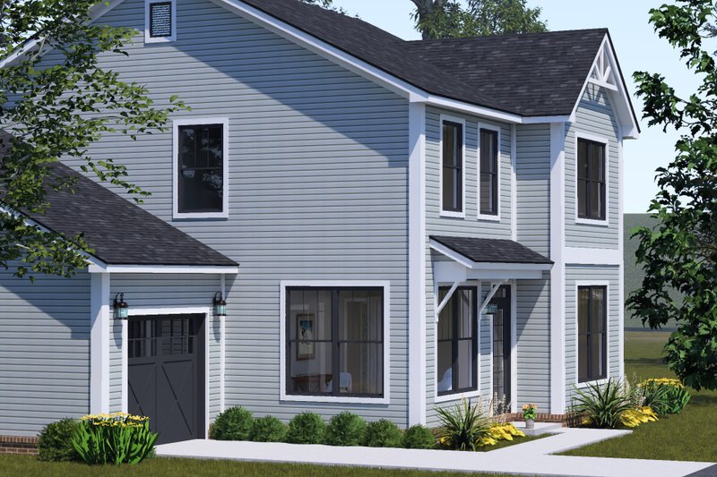 Architectural House Design - Exterior - Other Elevation 5 for Cottage House Plan #513-2499 - 5 bed, 3 bath