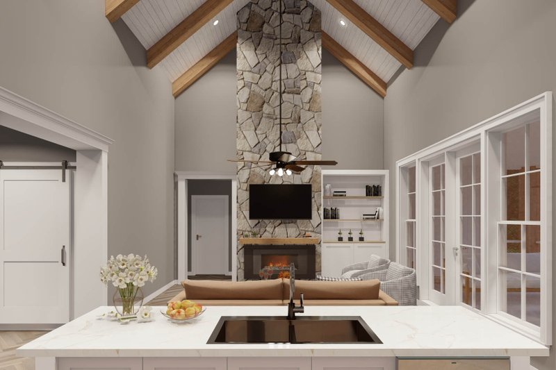 Dream House Plan - Interior - Kitchen 1 for Farmhouse House Plan #923-359 - 5 bed, 3 bath