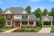 Southern Style House Plan - 4 Beds 2.5 Baths 2710 Sq/Ft Plan #17-2191 Exterior 