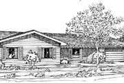 Ranch Style House Plan - 3 Beds 2 Baths 1129 Sq/Ft Plan #1-162 