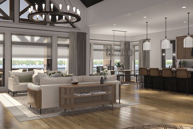 House Plan Design - Interior - Other 2 for Beach House Plan #455-494 - 2 bed, 2.5 bath