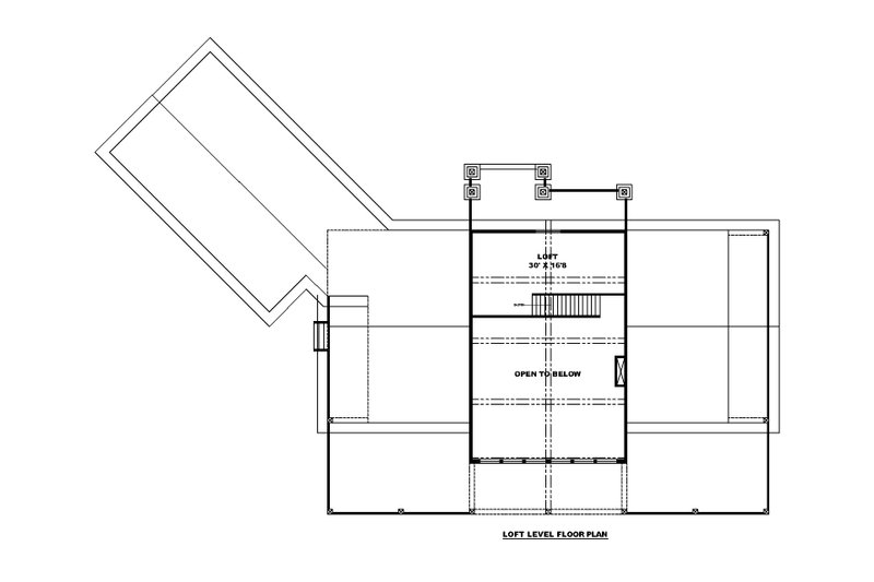 Home Plan - Floor Plan - Upper Floor for Contemporary House Plan #117-979 - 4 bed, 4 bath