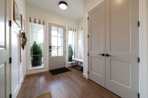 Interior - Entry for Farmhouse House Plan #1114-3 - 3 bed, 2 bath