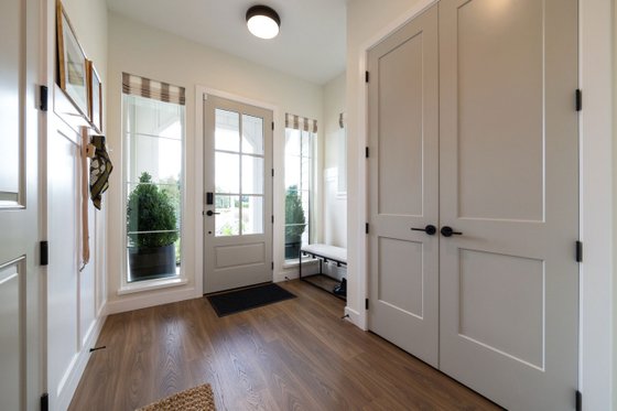 Interior - Entry for Farmhouse House Plan #1114-3 - 3 bed, 2 bath