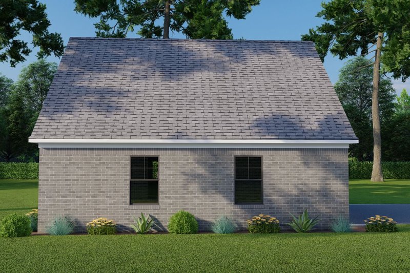 House Blueprint - Exterior - Other Elevation 3 for Traditional House Plan #923-420, 0 bath