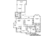 Colonial Style House Plan - 4 Beds 4 Baths 5101 Sq/Ft Plan #81-1631 