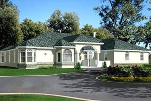 Traditional Exterior - Front Elevation Plan #1-846