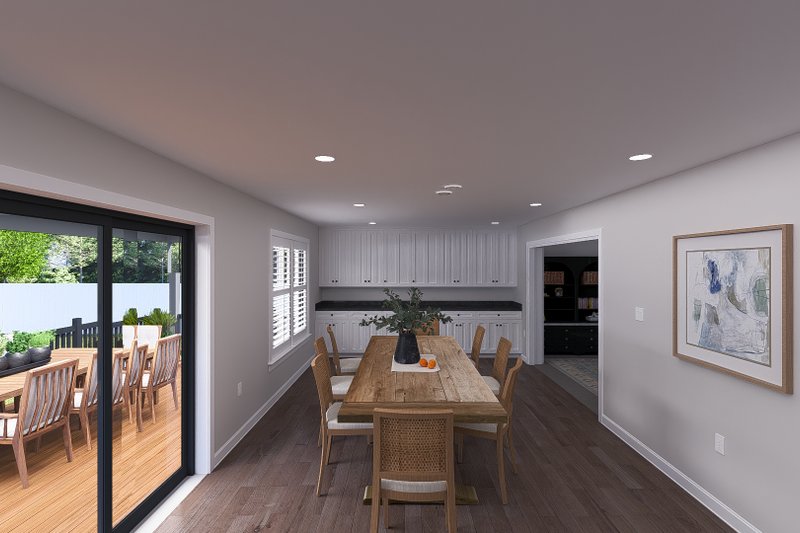 Dream House Plan - Interior - Dining Room for Traditional House Plan #1060-427 - 4 bed, 2.5 bath