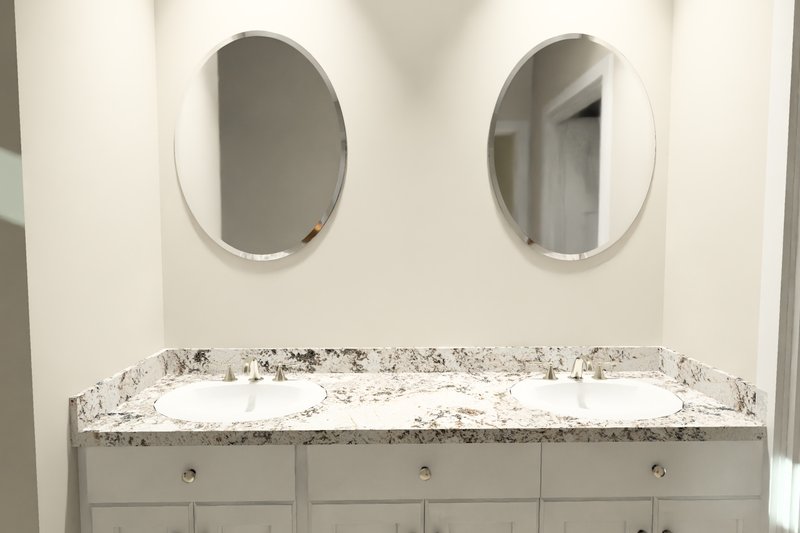 Architectural House Design - Interior - Master Bathroom 1 for Cottage House Plan #513-2420 - 3 bed, 2 bath
