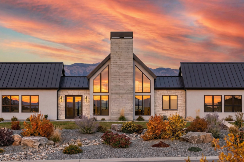 Modern Style House Plan - 4 Beds 3 Baths 2892 Sq/Ft Plan #1096-60 Exterior