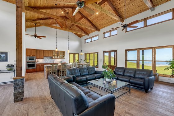 Ranch Interior - Family Room Plan #140-149