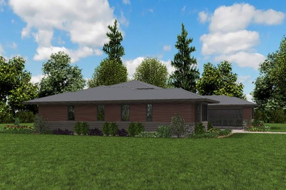 Exterior - Other Elevation for Contemporary House Plan #48-958 - 3 bed, 2.5 bath