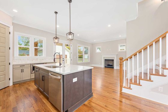 Interior - Kitchen for Farmhouse House Plan #461-93 - 4 bed, 3 bath