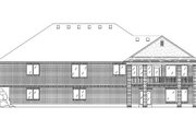 Traditional Style House Plan - 3 Beds 3.5 Baths 1991 Sq/Ft Plan #5-263 
